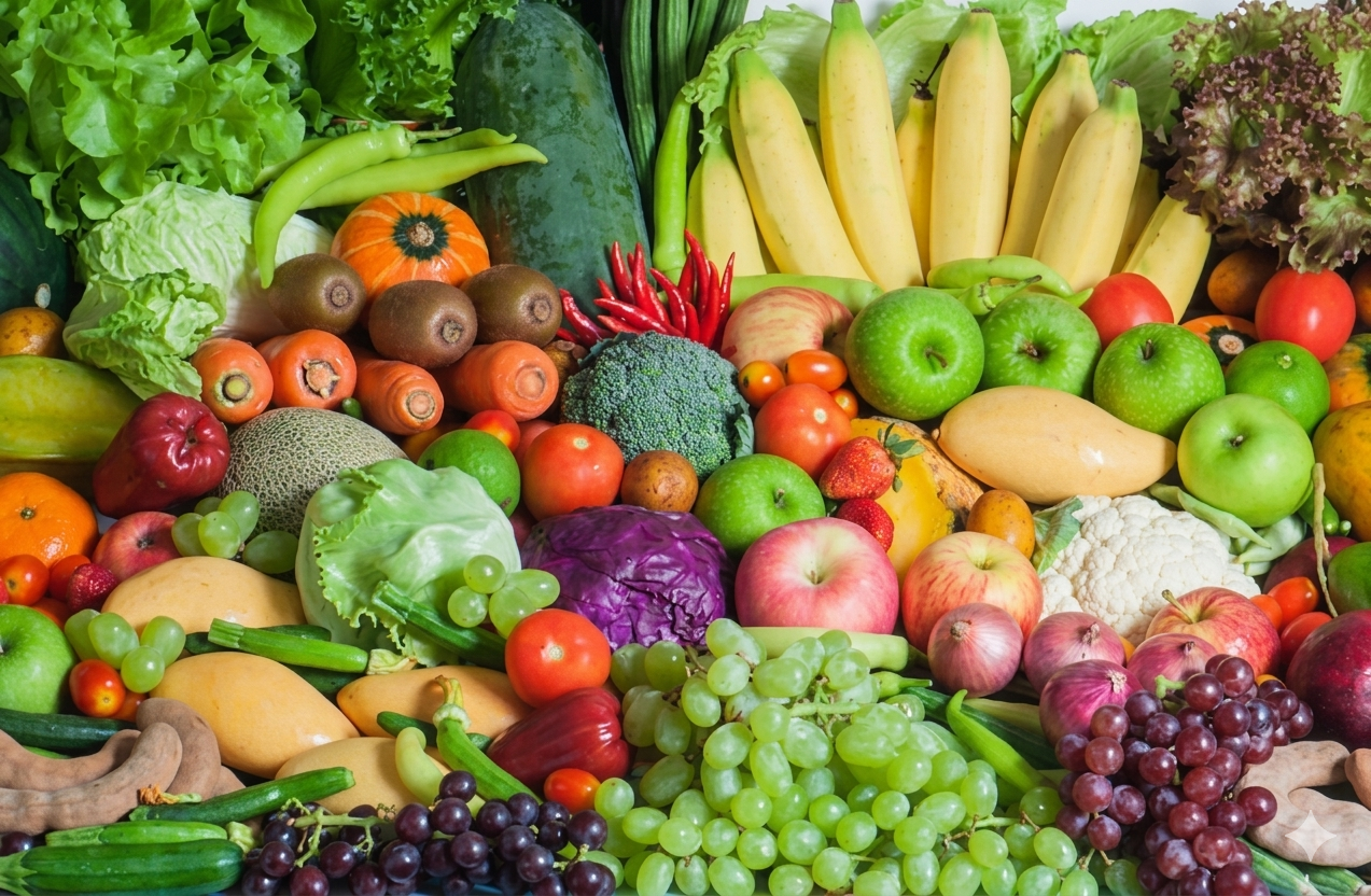 Fresh Fruits and Vegetables Export