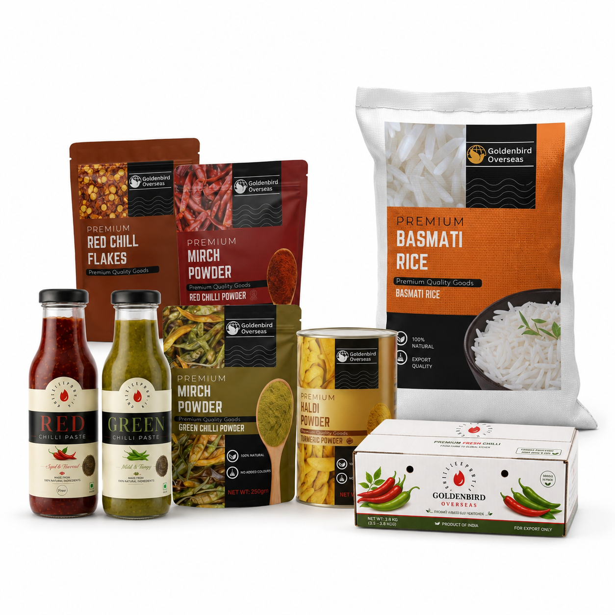Goldenbird Overseas — Indian Commodity Export